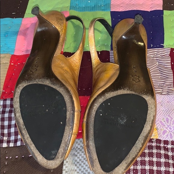 Metallic kitten heels - Picture 2 of 7